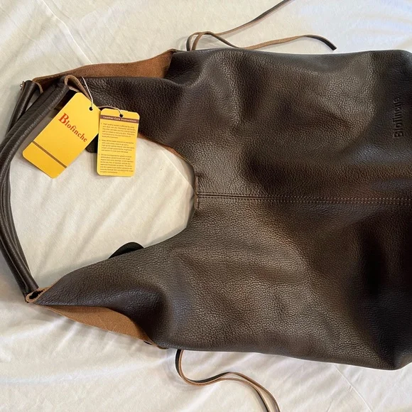 Blofinche brown leather purse. NWT - Picture 13 of 16